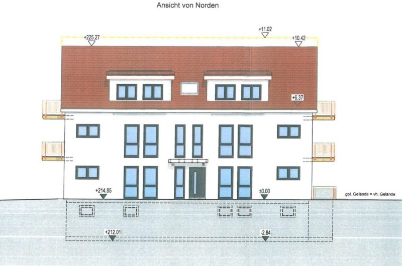 Ansicht von Norden