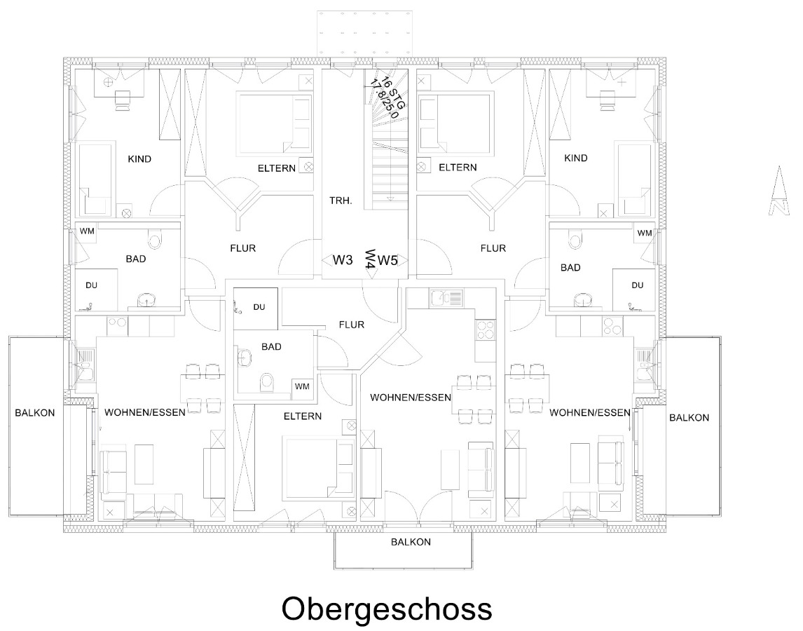 Grundriss Obergeschoss