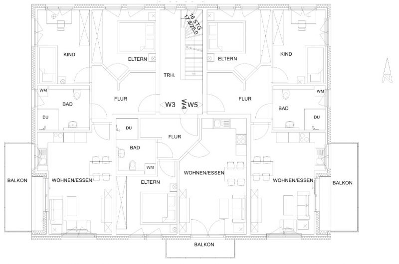 Grundriss Obergeschoss