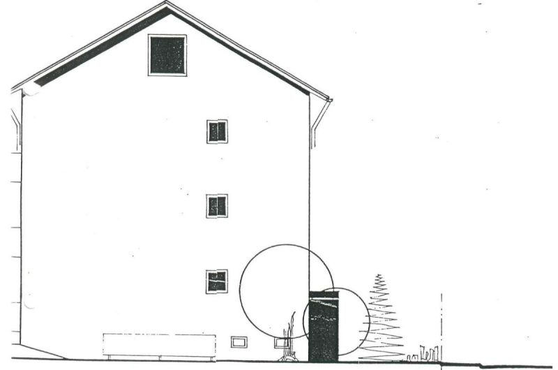 Ansicht von Westen